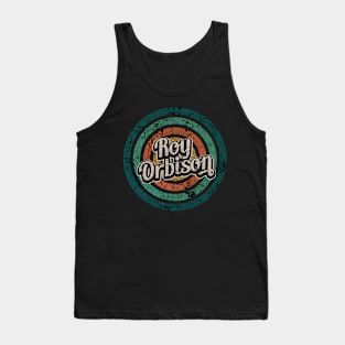 Roy Orbison // Retro Circle Crack Vintage Tank Top